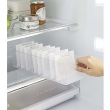 SBN - Store Prime Ev Kule Soda Kutusu Buzdolabı Için Düzenleyici Dağıtıcı - Buzdolabı Veya Dolap Kiler Için Pop Veya Şişe Tutucu Saplı - Kutular - Abs Plastik