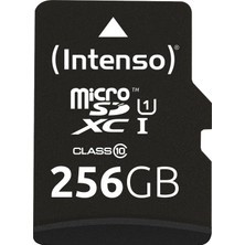 Intenso 3423492 Uhs-I 256GB Sdxc Micro Sd Kart Yüksek Performans ve Uyumluluk