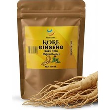 Mediafire Orjnal Ginseng Kökü Tozu Öğütülmüş Kırmızı Kore Ginsengi 100GR Gerçek Saf Ginseng Panax
