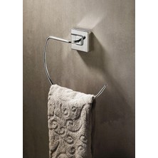 SBN - Store Prime Krom Havlu Askılığı - Güçlü Yapışkanlı - Banyo ve Mutfak Için Şık ve Fonksiyonel Tasarım Krom