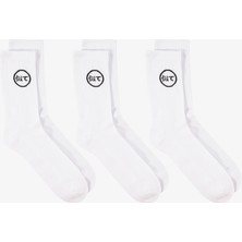 United4 Unıted4 Classic Kadın Beyaz Çorap.bbbn