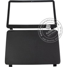 Afila Hp 15-R209NT Uyumlu Siyah Notebook Uyumlu Cover Bezel Seti
