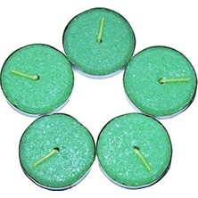 SBN - Store Prime Ksmart Tea Lights Yeşil Mum 5AD