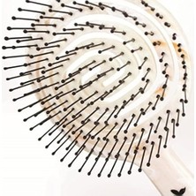 SBN - Store Prime Pro Üç Boyutlu Oval Saç Fırçası - 16 Beyaz Mermer