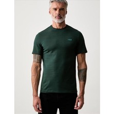Guess Textured Erkek Slim Fit T-Shirt M6YI48K4234