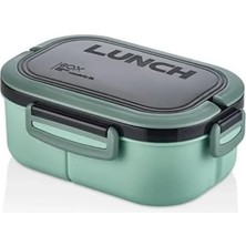 SBN - Store Prime Beslenme Kutusu 1200 ml 2 Katlı 6 Bölmeli Bpa'sız Pp Plastik Sefer Tası ve Beslenme Çantası - Lunch Box, Çatal Kaşık ve Bıçak Dahil Okul Beslenm