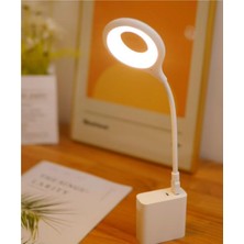 SBN - Store Prime Portatif Akrobatik 20 Smd Ledli USB Gece Kitap Okuma Çalışma Lambası (Powerbank Uyumlu)