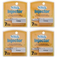 SBN - Store Prime Schick Enjektör Bıçakları, 7 Adet Kutu (4'lü Paket)