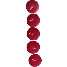 SBN - Store Prime Ksmart Tea Lights Kırmızı Mum 5AD