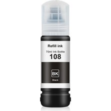 Trend Toner Epson Ecotank 108  Siyah Muadil Mürekkep