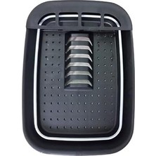 SBN - Store Prime -Yeni Nesil Katlanabilir Akordiyon Silikon Bulaşık Sepeti Tabaklık Bulaşıklık