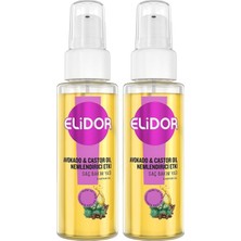 SBN - Store Prime Elidor Saç Bakım Yağı ve Castor Oil Nemlendirici Etki 80 ml (2 Paketi)