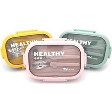 SBN - Store Prime Isı Yalıtımlı Termal Çantalı Çelik Lunch Box – Bpa’sız, Sızdırmaz, Çok Bölmeli Yemek Kabı Su Yeşili