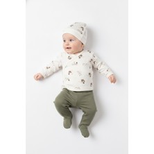 Tiffany Bear Brother Tasarımlı 3lü Zıbın Set
