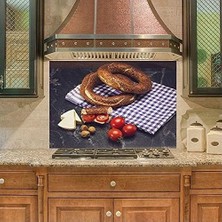 SBN - Store Prime Mutfak Duvar Tezgah Arkası Kaplama Simit Peynir