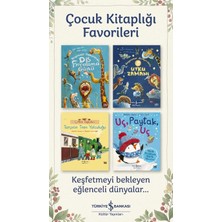 Türkiye İş Bankası Kültür Yayınları Çocuk - Okul Öncesi, Çocuk - Resimli Kitaplar 4 Adet Uç Paytak Uç-Hayvanat Bahçesinde Diş Fırçalama Günü