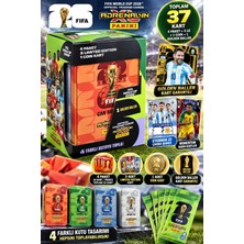 Toyfest Panini Fıfa 2026 Dünya Kupası 1 Golden Baller 3 L.e. Kart Toplam 37 Metal Kutulu Futbolcu Kartı Turn