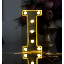 SBN - Store Prime 3D Işıklı LED Harf Dekoratif Aydınlatma Büyük Boy I