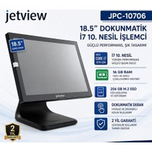 Jetview 18.5" I7 10.nesil 16 GB Ram 256 SSD Jpc 10706