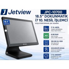 Jetview 18.5" I7 10.nesil 8 GB Ram 128 M2 JPC-10700