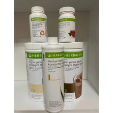 Herbalife Full Set Sepet Gönderi Bitkisel Şeftali Aromalı 51 gr Çay 2 Adet