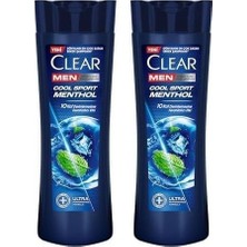 SBN - Store Prime Clear Men Kepeğe Karşı Etkili Şampuan Sport Menthol 350 ml 2li Paket