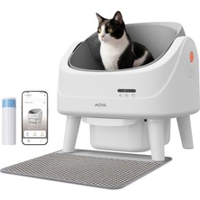 MOVA LB10 Air Akıllı Kedi Tuvaleti Otomatik Temizleme ve Akıllı Evcil Hayvan Takibi