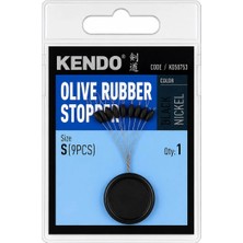 Kendo Olive Rubber Stopper - 8 Adet Avantaj Paketi