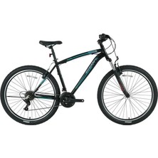 Bisan Mts 4600 Erkek Dağ Bisikleti 46CM V 26 Jant 21 Vites Mat Siyah Mavi