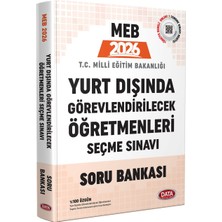 Data Yayınları Data 2026 Meb Yurtdışında Görevlendirilecek Öğretmenler Seçme Sın