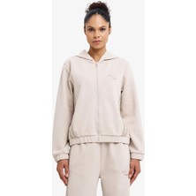 Lescon Kadın Fermuarlı Kapüşonlu Sweatshirt 26N-2120