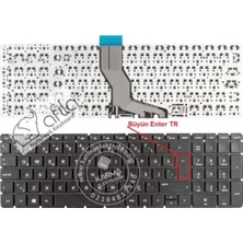 Afila Envy 15-Aq, 15-AQ001NT Klavye (Siyah Tr) Büyük Enter