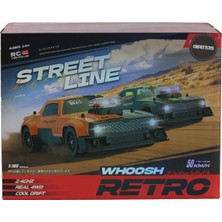 Mabelme Store DC163A Elektrikli 4x4 Retro 2in1 Yedek Dirft Tererli 50 Km Hız Yapan Prof Araç