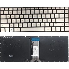 Afila Hp 14-CF2006NT 9HJ03EA Uyumlu Notebook Klavyesi (Silver,gri Tr) Işıklı