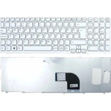 Afila Sony Vaio SVE1512W1EB, SVE1512Y1ESI Notebook Klavyesi (Beyaz Tr)
