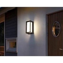 SBN - Store Prime Bahçe Aydınlatması LED Işık 25CM 12W Gün Işığı 3000K Zita Ultra Bahçe Duvar Aplik Su Geçirmez