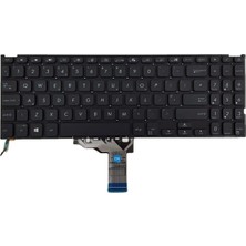 Afila Asus Vivobook S15 M515UA-EJ457T, M515UA-R516G512WH-01 Klavyesi (Siyah Tr) Işıklı