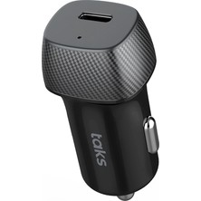 Taks By Ttec 30W Pd Usb-C Araç Hızlı Şarj Aleti Siyah 5CP01S