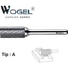 Wogel Wgl Sert Metal Çapak Freze A6 mm WGLA06