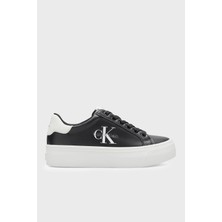 Calvin Klein Deri Logolu Sneaker Ayakkabı HW0HW03159BDS Kadın Ayakkabı HW0HW03159 Bds