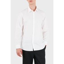 Armani Exchange % 100 Pamuk Regular Fit Uzun Kollu Gömlek Erkek Gömlek XM003384 AF28566 F0230