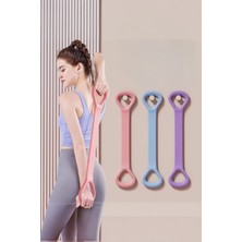 Kitchen Dream Silikon Yoga Direnç Bandı - Sırt, Bel, Kol Egzersizleri Için Egzersiz Esnetme Direnç Lastiği