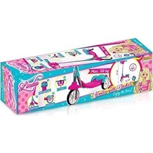 SBN - Store Prime Wheels Furkan Toys 3 Tekerlekli Çocuk Scooter Frenli Sepetli Kız Modeli Pembe