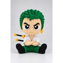 Star Figür One Piece - Roronoa Zoro - Amigurumi Tarzı Yün Görünümlü Figür
