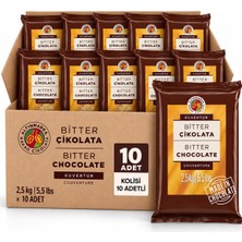 Altınmarka Bitter Kuvertür Çikolata 2,5 kg x 10 Adet