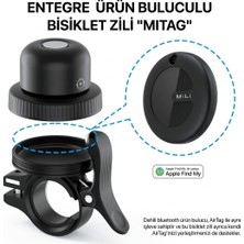 Motiva Airtag Için Bisiklet Zili Gizli Montaj, Gps Izleyici Için Su Geçirmez Hırsızlığa Karşı