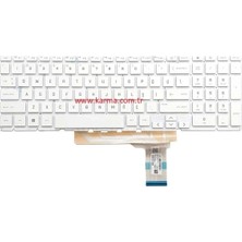 Afila Hp Victus Gaming 16-R0017NT (7P6B6EA) Notebook Klavyesi, Tuş Takımı (Beyaz Tr) Işıklı - Ver.1
