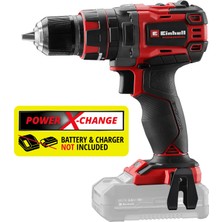 Einhell Professional Akülü Darbeli Vidalama TP-CD 18/50 Li-i BL Solo Power X-Change (18V, Kömürsüz, 50 Nm, Darbeli Vidalama Fonksiyonu, 2 Vites, 13 mm Mandren, akü dahil değildir) - 4513942
