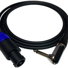 Rhn SPLK03 Speakon–6,3 mm Canon L Tip Mono Jak 3 Metre Pasif Hoparlör ve Amfi Kablosu