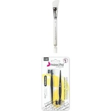 SBN - Store Prime Slikon Maske Fırçası + 2'li Kaş Usturası